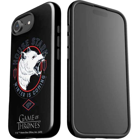 Game of Thrones: House Stark Direwolf iPhone 16e Impact Case