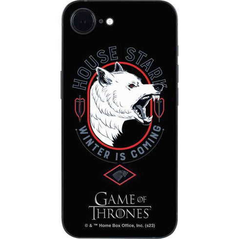 Game of Thrones: House Stark Direwolf iPhone 16e Skin