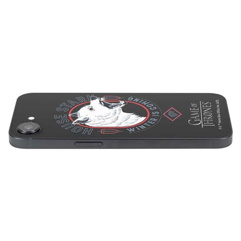 Game of Thrones: House Stark Direwolf iPhone 16e Skin