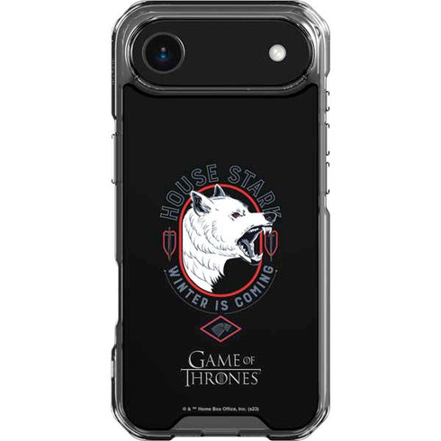 Game of Thrones: House Stark Direwolf iPhone 17 Air Clear Case