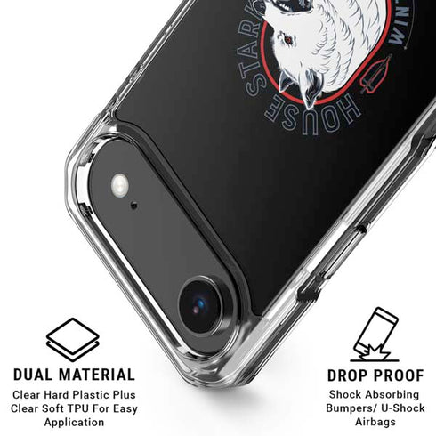 Game of Thrones: House Stark Direwolf iPhone 17 Air Clear Case