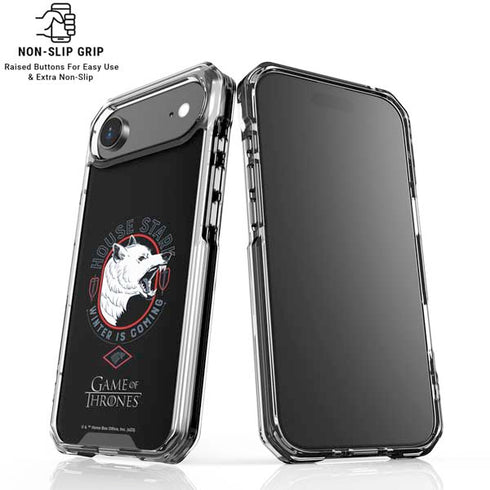 Game of Thrones: House Stark Direwolf iPhone 17 Air Clear Case