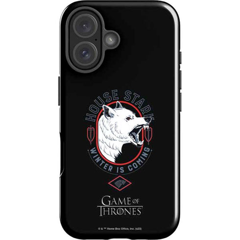 Game of Thrones: House Stark Direwolf iPhone 17 Impact Case