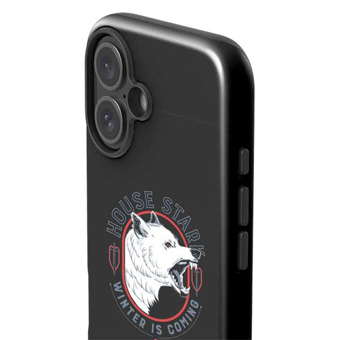 Game of Thrones: House Stark Direwolf iPhone 17 Impact Case