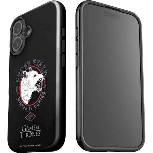 Game of Thrones: House Stark Direwolf iPhone 17 Impact Case