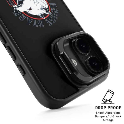 Game of Thrones: House Stark Direwolf iPhone 17 Kickstand Case