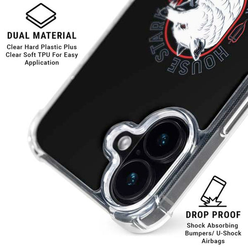 Game of Thrones: House Stark Direwolf iPhone 17 MagSafe Case