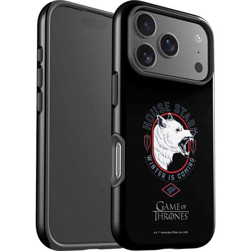 Game of Thrones: House Stark Direwolf iPhone 17 Pro Max Impact Case