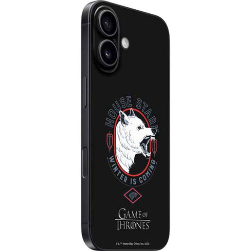Game of Thrones: House Stark Direwolf iPhone 17 Skin
