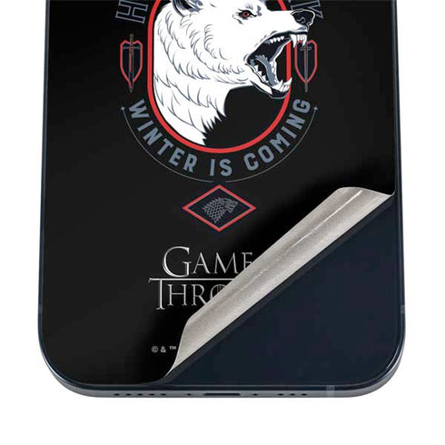 Game of Thrones: House Stark Direwolf iPhone 17 Skin