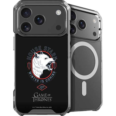 Game of Thrones: House Stark Direwolf iPhone 18 Pro MagSafe Case