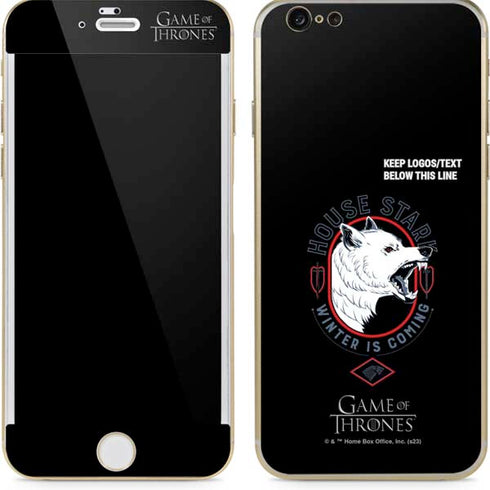 Game of Thrones: House Stark Direwolf iPhone 6/6s Skin