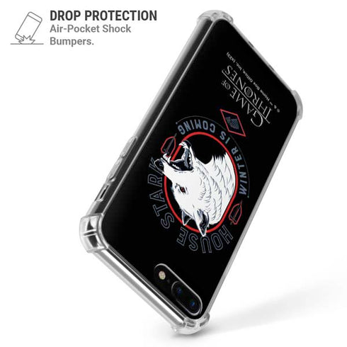 Game of Thrones: House Stark Direwolf iPhone 7/8 Plus Clear Case
