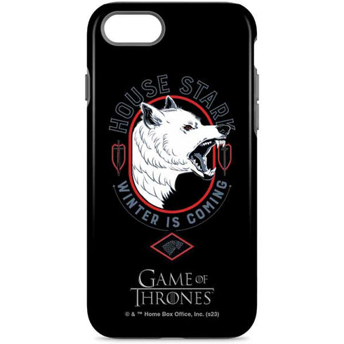 Game of Thrones: House Stark Direwolf iPhone 8 Pro Case