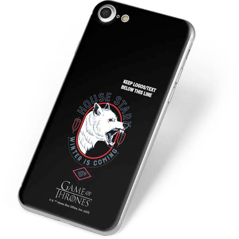 Game of Thrones: House Stark Direwolf iPhone 8 Skin