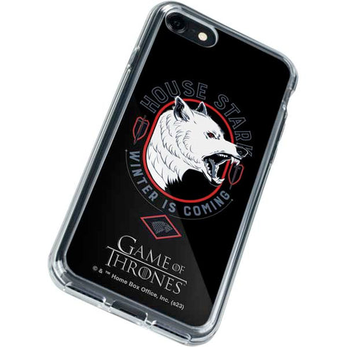 Game of Thrones: House Stark Direwolf iPhone SE (2nd & 3rd Gen) Clear Case