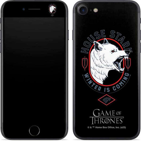 Game of Thrones: House Stark Direwolf iPhone SE (2nd & 3rd Gen) Skin