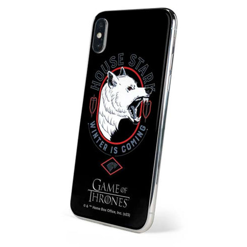 Game of Thrones: House Stark Direwolf iPhone X Skin