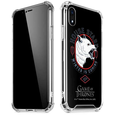 Game of Thrones: House Stark Direwolf iPhone XR Clear Case