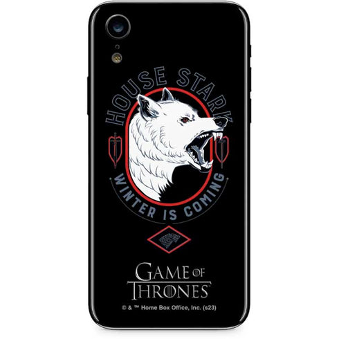 Game of Thrones: House Stark Direwolf iPhone XR Skin