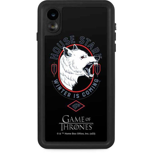 Game of Thrones: House Stark Direwolf iPhone XR Waterproof Case