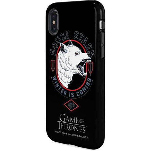 Game of Thrones: House Stark Direwolf iPhone XS Pro Case
