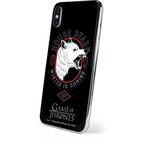 Game of Thrones: House Stark Direwolf iPhone XS Skin