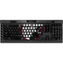 Game of Thrones: House Stark Direwolf K95 RGB PLATINUM Mechanical Gaming Keyboard Skin