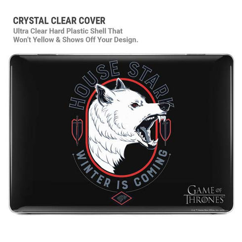 Game of Thrones: House Stark Direwolf MacBook Air 13in (2020) Case plus Skin