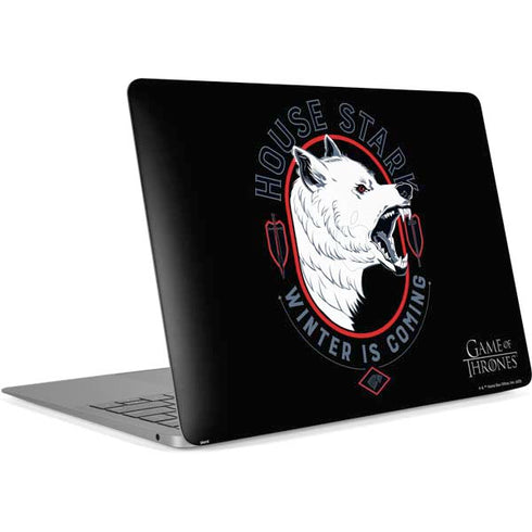Game of Thrones: House Stark Direwolf Apple MacBook Air Skin