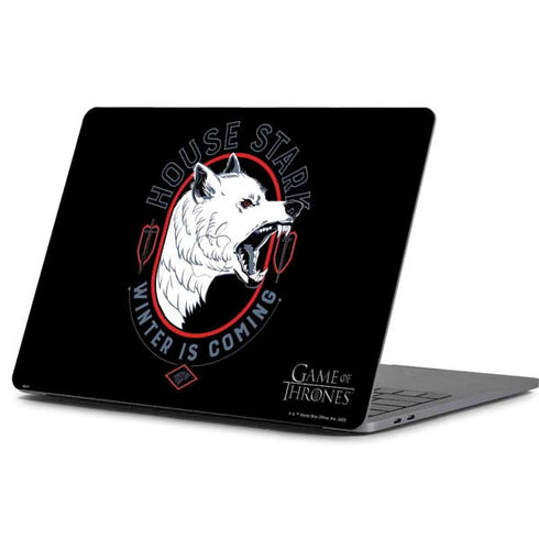 Game of Thrones: House Stark Direwolf Apple MacBook Pro 13-inch Skin