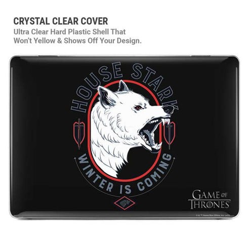 Game of Thrones: House Stark Direwolf MacBook Pro 13in (2020) Case plus Skin