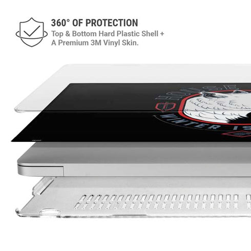 Game of Thrones: House Stark Direwolf MacBook Pro 13in (2020) Case plus Skin