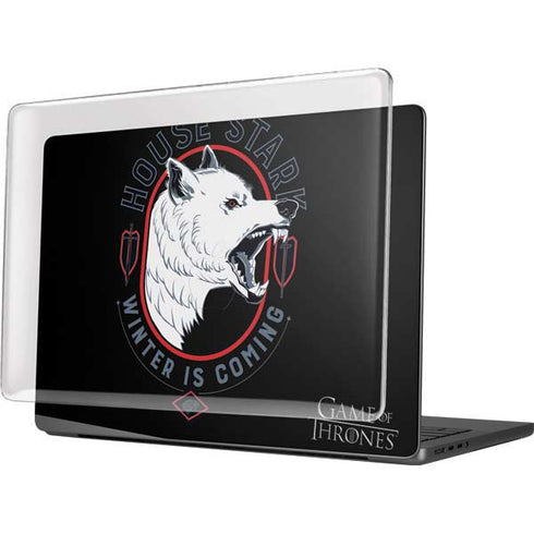 Game of Thrones: House Stark Direwolf MacBook Pro 14in (2021-24) Case plus Skin