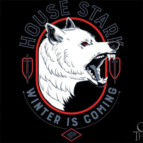 Game of Thrones: House Stark Direwolf MacBook Skins