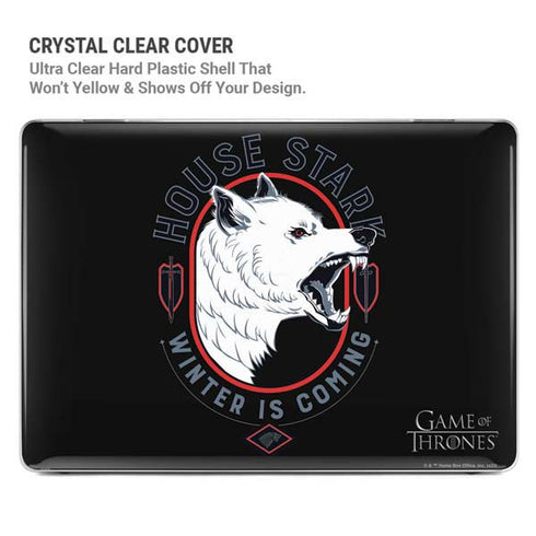 Game of Thrones: House Stark Direwolf MacBook Pro 15in (2016-19) Case plus Skin