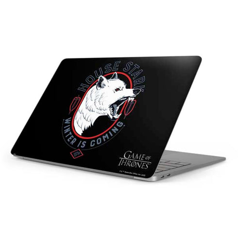 Game of Thrones: House Stark Direwolf Apple MacBook Pro 16-inch Skin