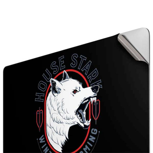 Game of Thrones: House Stark Direwolf Apple MacBook Pro 16-inch Skin