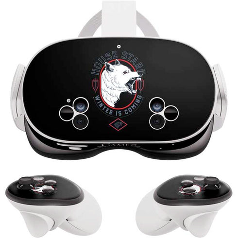 Game of Thrones: House Stark Direwolf Meta Quest 3S Skin