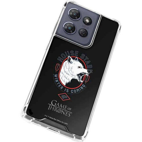 Game of Thrones: House Stark Direwolf Moto G 5G (2025) Clear Case