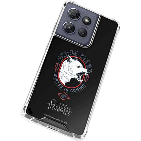 Game of Thrones: House Stark Direwolf Moto G Play 5G (2025) Clear Case