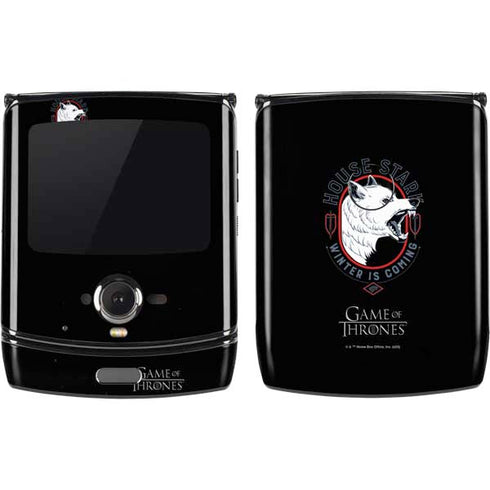 Game of Thrones: House Stark Direwolf Motorola RAZR Skin