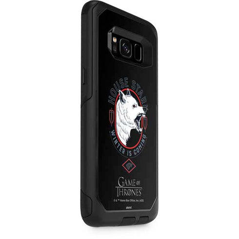 Game of Thrones: House Stark Direwolf Otterbox Commuter Galaxy Skin