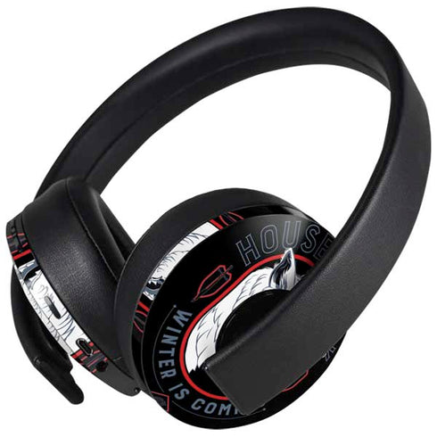 Game of Thrones: House Stark Direwolf PlayStation 4 Gold Wireless Headset Skin