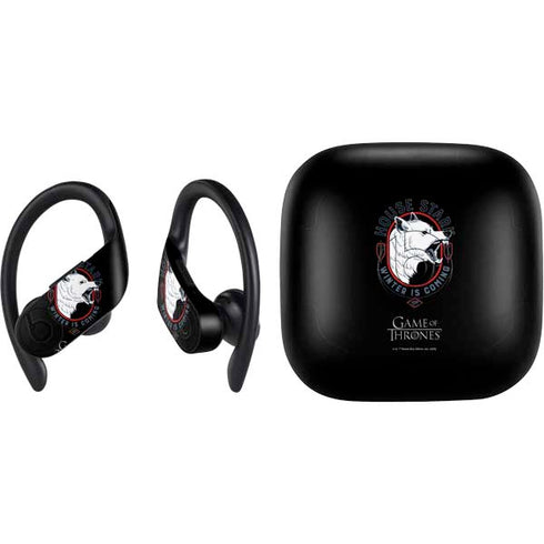 Game of Thrones: House Stark Direwolf PowerBeats Pro Skin