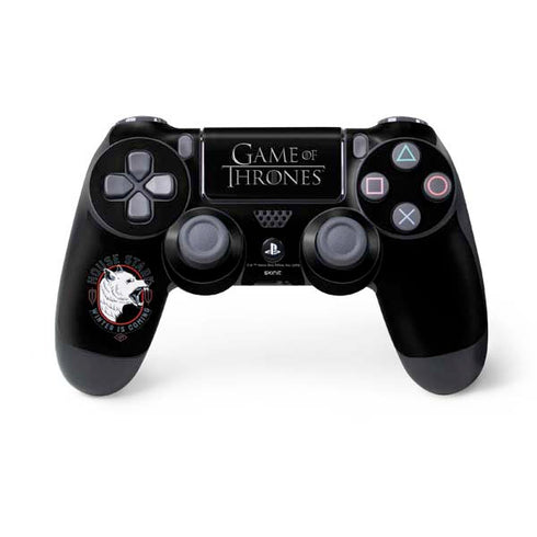 Game of Thrones: House Stark Direwolf PS4 Controller Skin