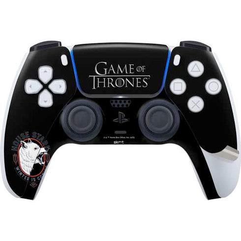 Game of Thrones: House Stark Direwolf PS5 Pro Disk Bundle Skin