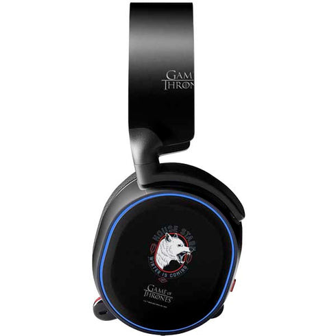 Game of Thrones: House Stark Direwolf SteelSeries Arctis 5 Skin