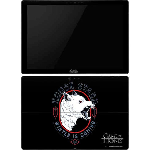 Game of Thrones: House Stark Direwolf Surface Pro 6 Skin