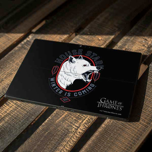Game of Thrones: House Stark Direwolf Surface Pro 6 Skin